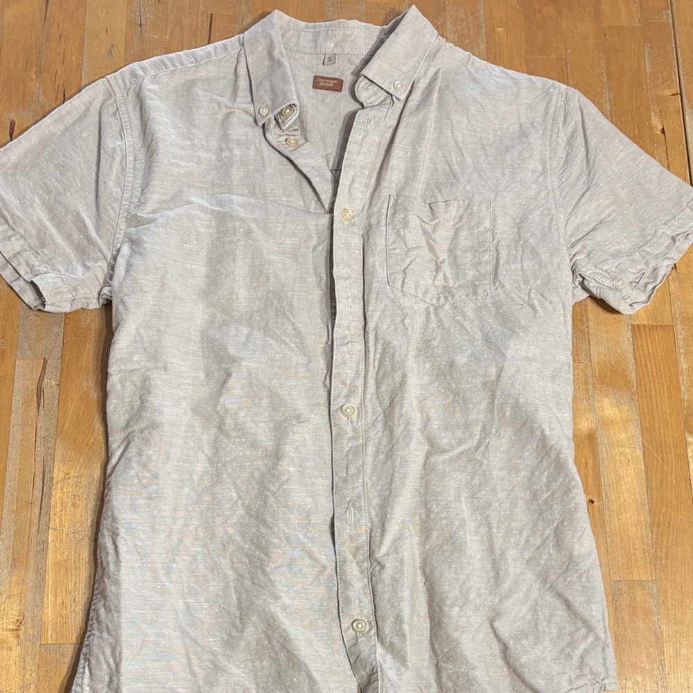 Men's Common People button down linen shirt